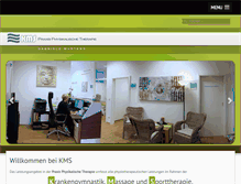 Tablet Screenshot of martens-kms.de